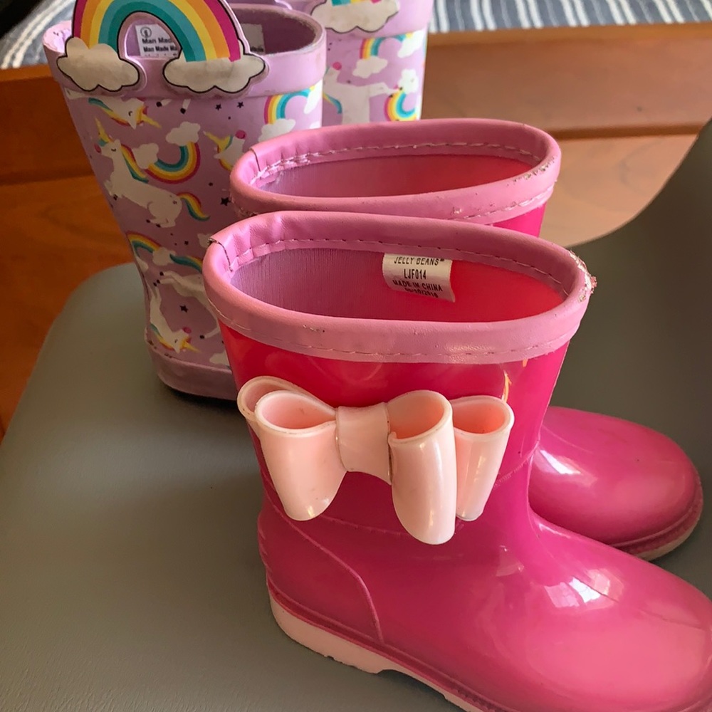 Rain boots both for only $10